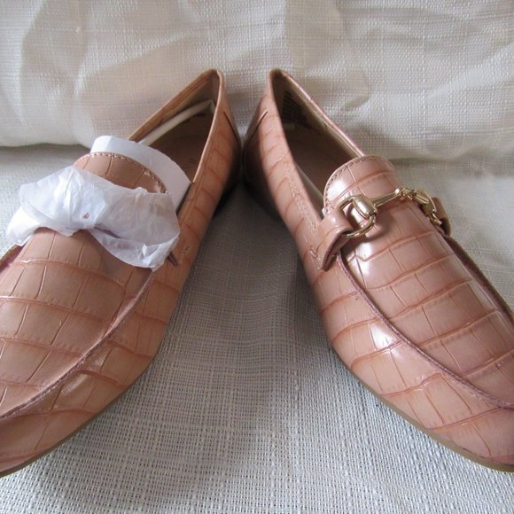 Animal print Just Fab loafers; SIZE 8; NWOT - Picture 1 of 6